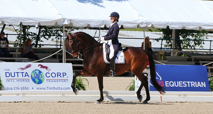 Olivia LaGoy-Weltz and Mette Rosencrantz Ride to the Top in Custom Saddles at 2017 U.S. Dressage Festival of Champions